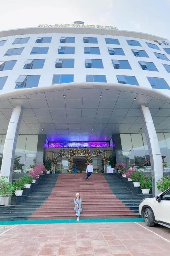 Hotel Khach San Hoa Ban Trang Son La Exterior foto
