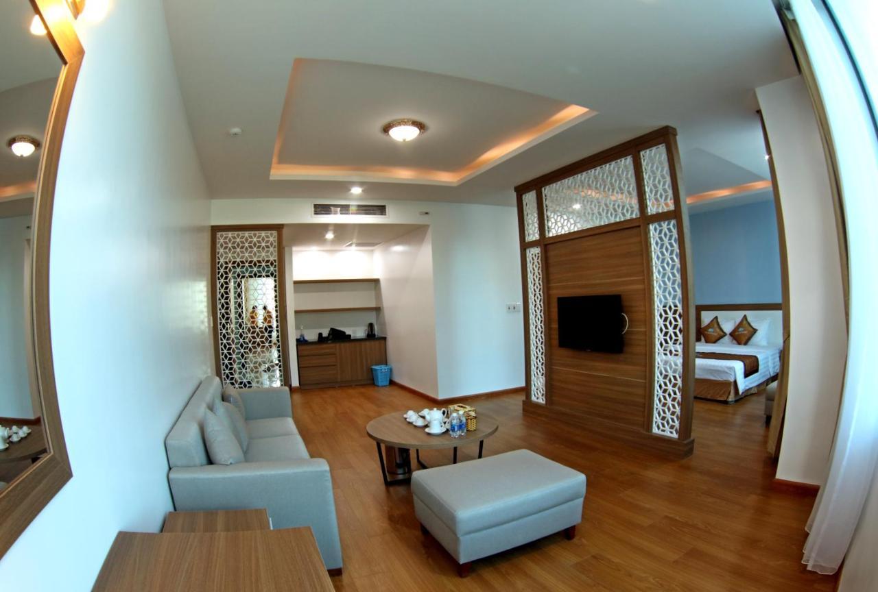 Hotel Khach San Hoa Ban Trang Son La Exterior foto