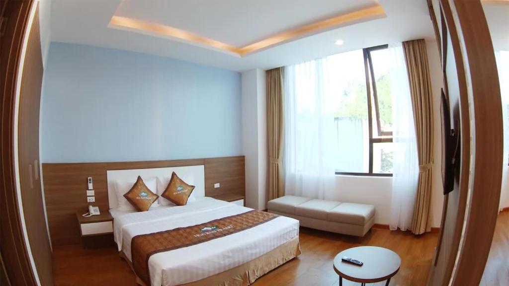 Hotel Khach San Hoa Ban Trang Son La Exterior foto